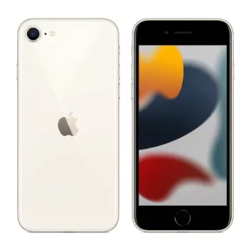Apple iPhone SE 2022 64GB Csillagfény – bevizsgált, garanciás használt telefon (ALPHON)