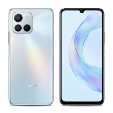 Honor 70 Lite 128GB Titánezüst – bevizsgált, garanciás használt telefon (ALPHON)