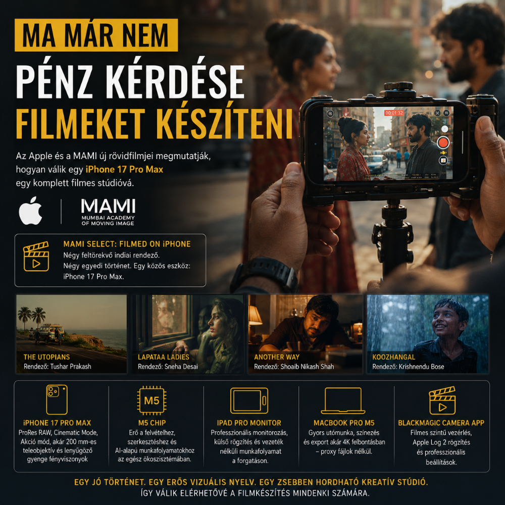 Ma már nem pénz kérdése filmeket készíteni