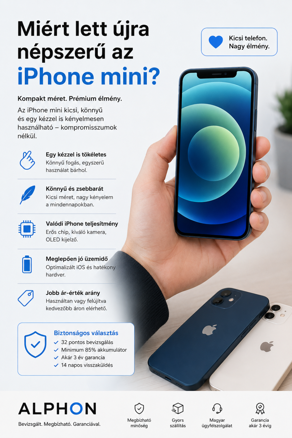 Miért lett újra népszerű az iPhone mini?