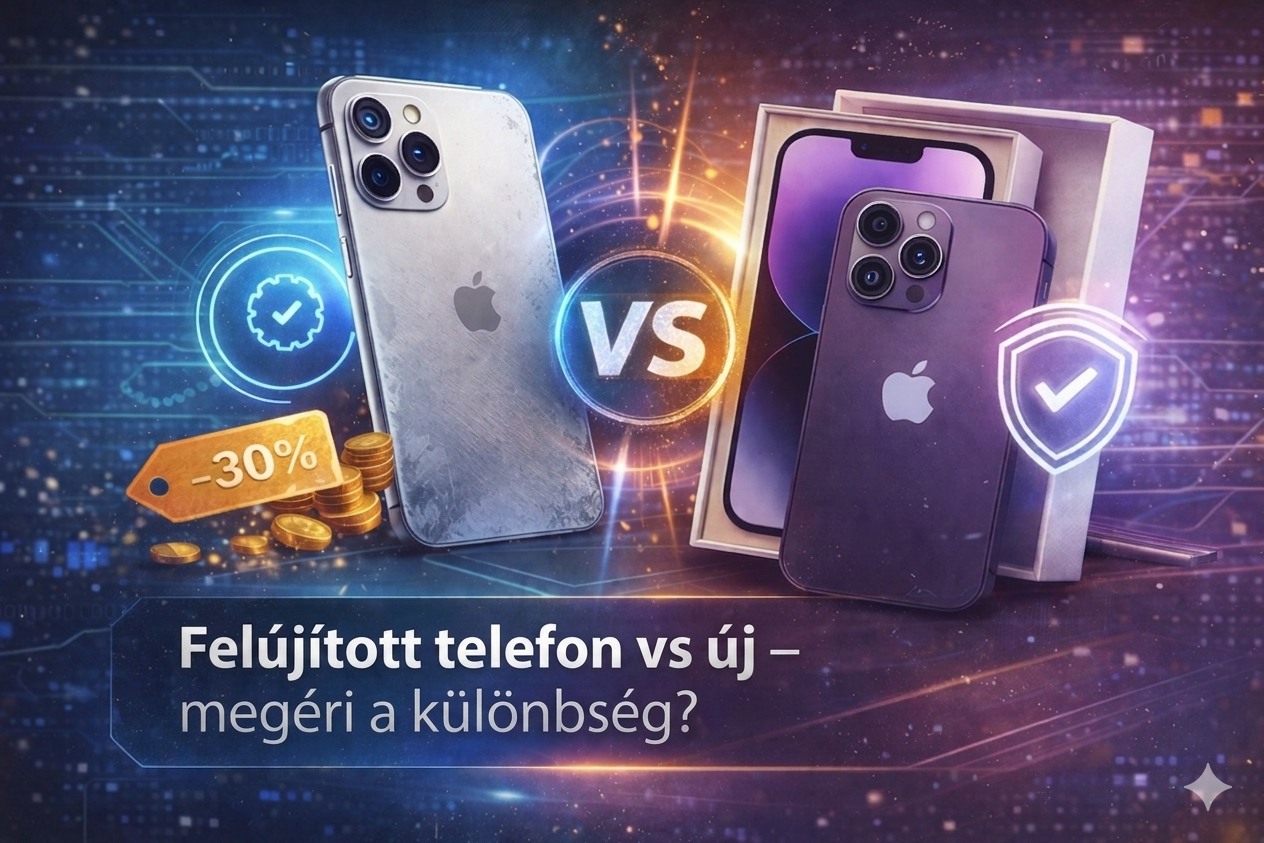 Felújított telefon vs új – megéri a különbség?